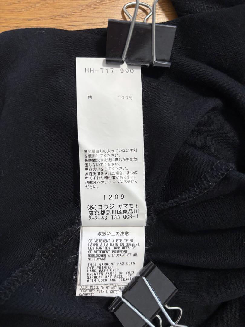 yohji yamamoto NEW ERA コラボTシャツ