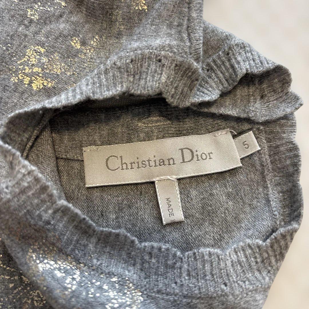 DIOR 半袖ワンピース 5（110）薄手ニット素材