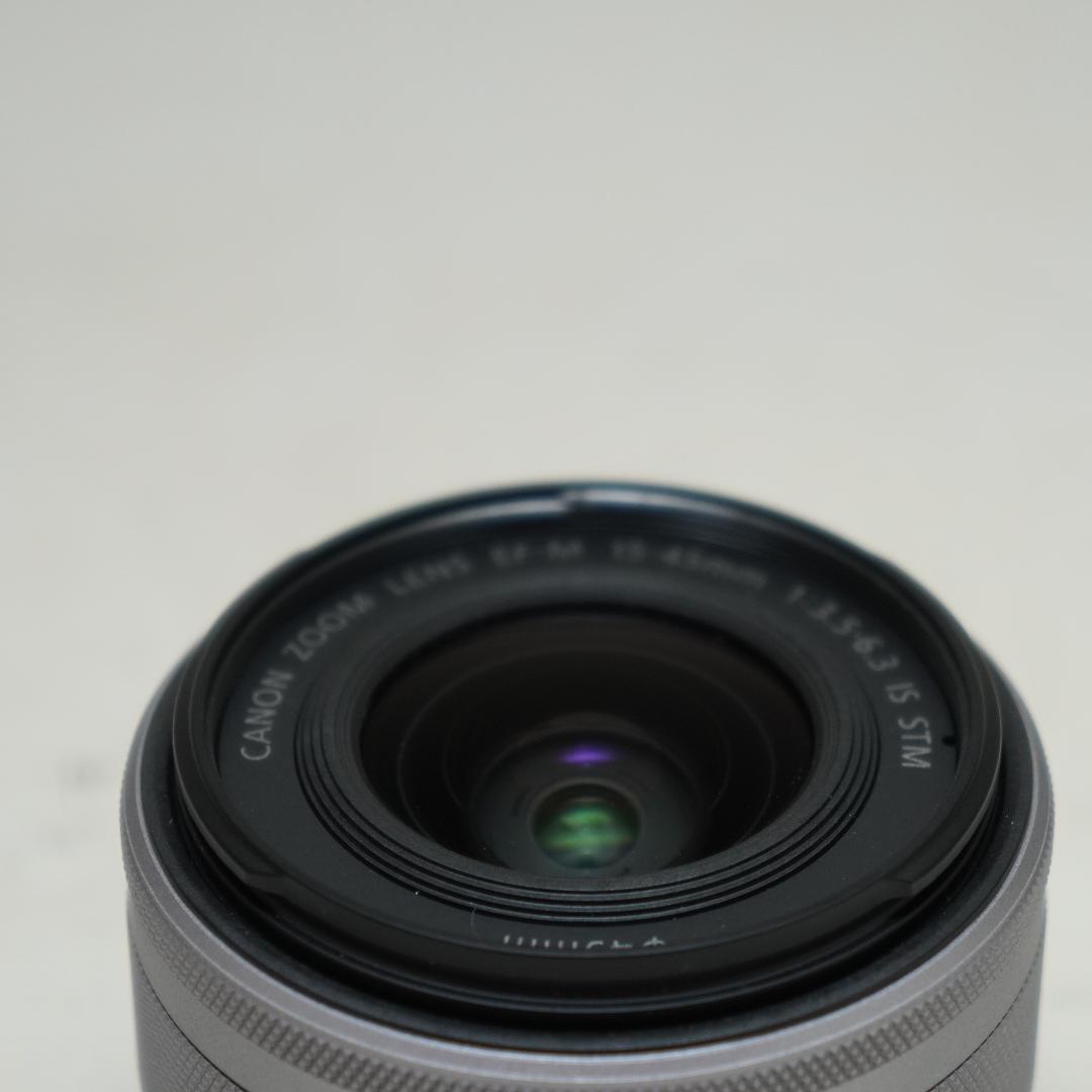 スマホ転送機能付♪キヤノン EOS Kiss M ホワイト