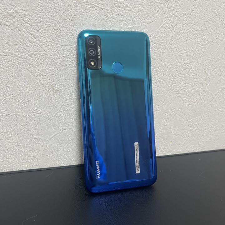 新発売の HUAWEI novalite3+ オーロラブルー128GB simフリー - スマートフォン本体