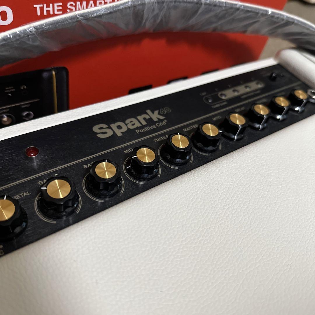 positive grid spark 40 ホワイト オーディオ機器