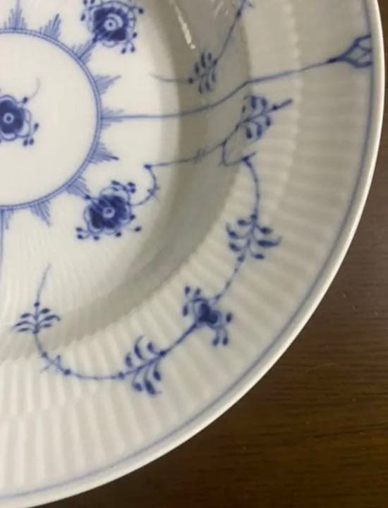 ロイヤルコペンハーゲン ブルーフルーテッド スープ皿 | contifarma.pe