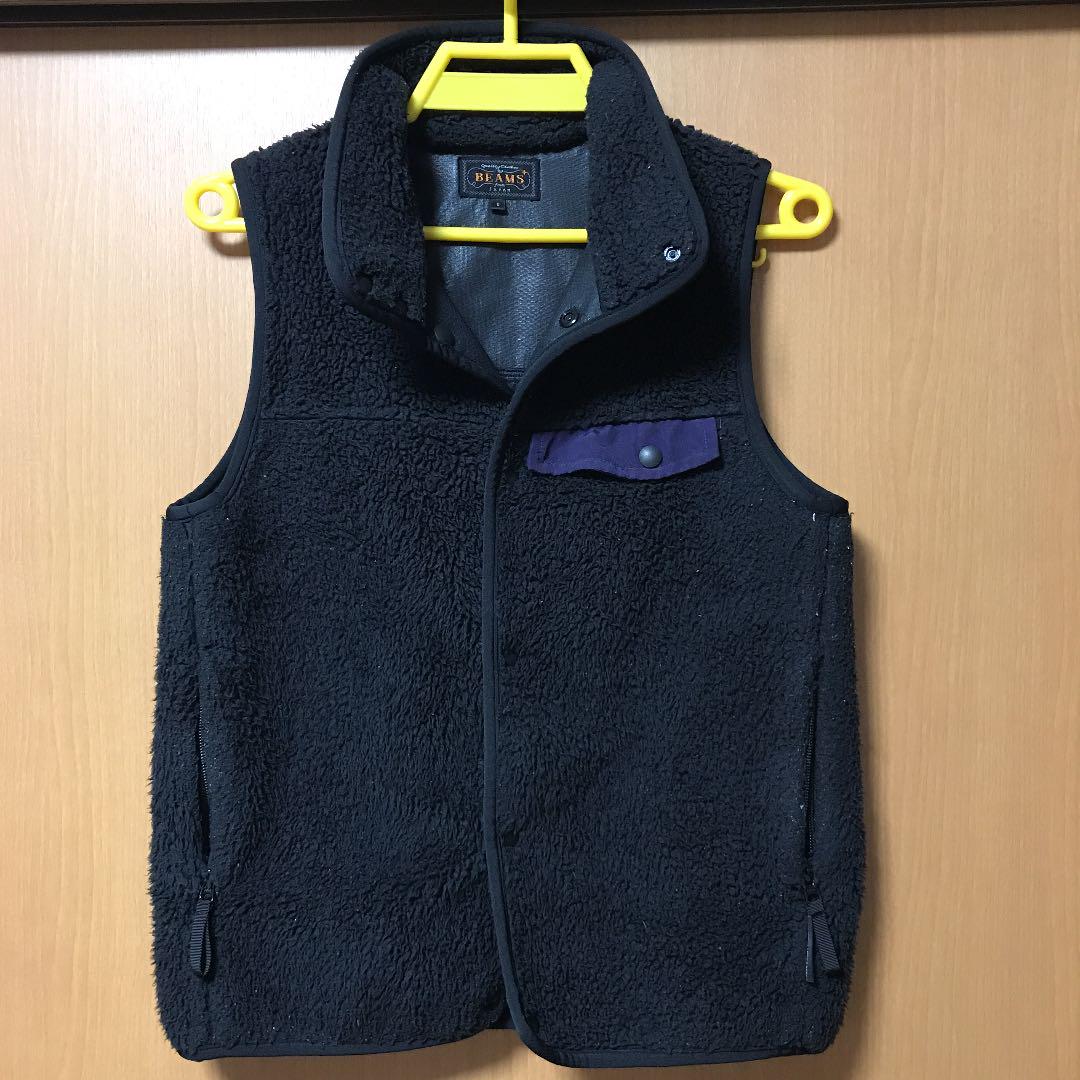 激安な 【新品/送料込】Mサイズ★BEAMS/ビームス ウォッシャブルベスト★ BLUE - ベスト