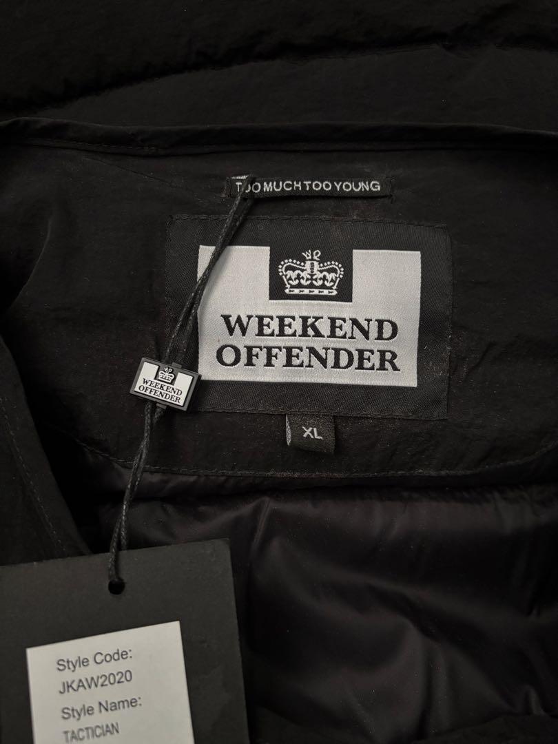 Weekend Offender ミリタリーベスト新品タグ付きXLブラック