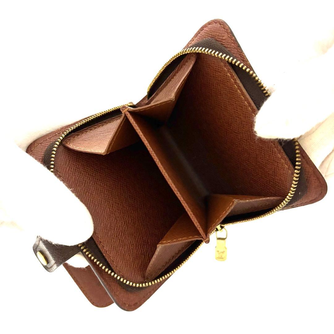 ルイヴィトン★モノグラム コンパクトジップ 2つ折り財布 フォロー割りあり❣️