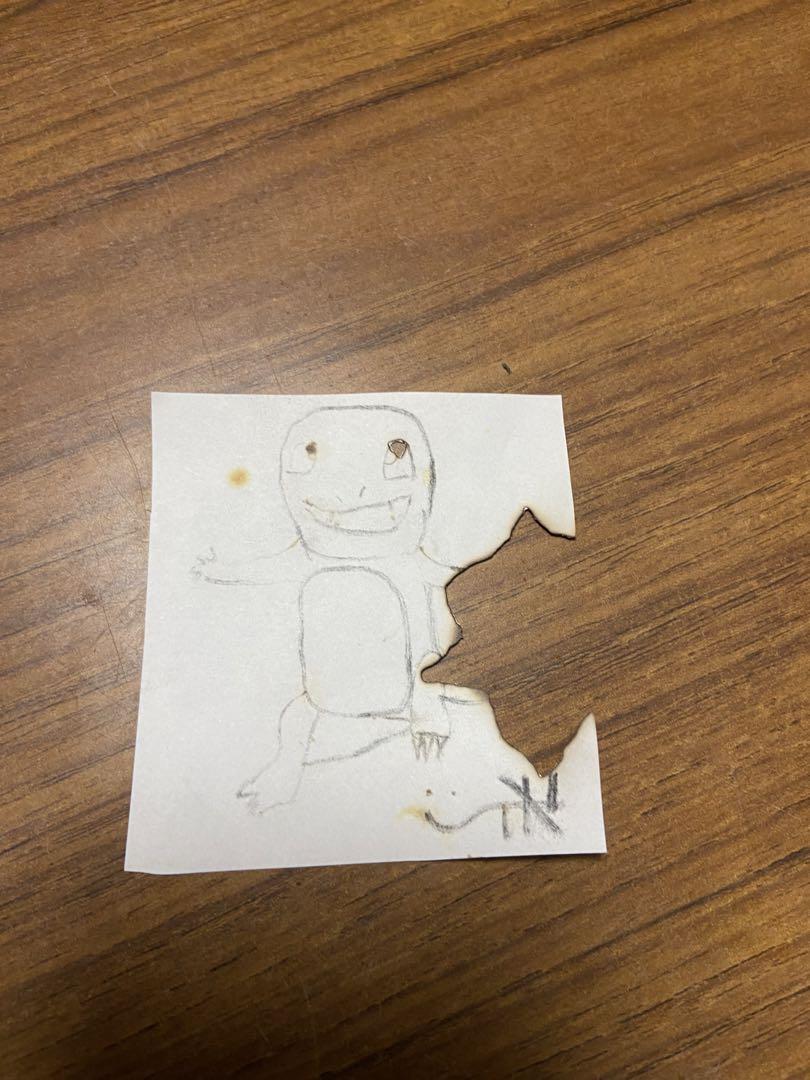 現代アート ヒトカゲ 画像1