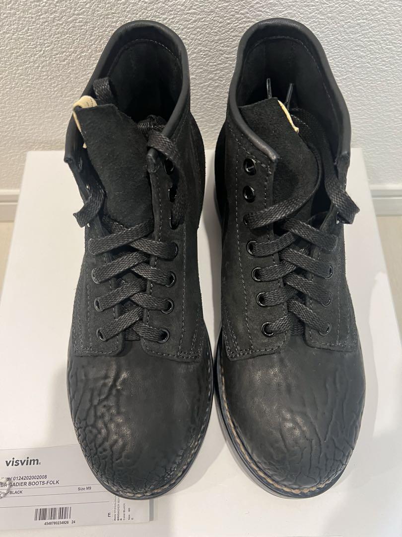 新品未使用 visvim BRIGADIER BOOTS-FOLK BLACK9