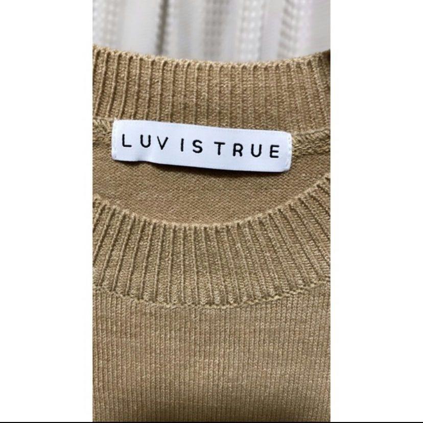 韓国アイドル多数着用‪‪❤︎‬LUV IS TRUE セーター‬
