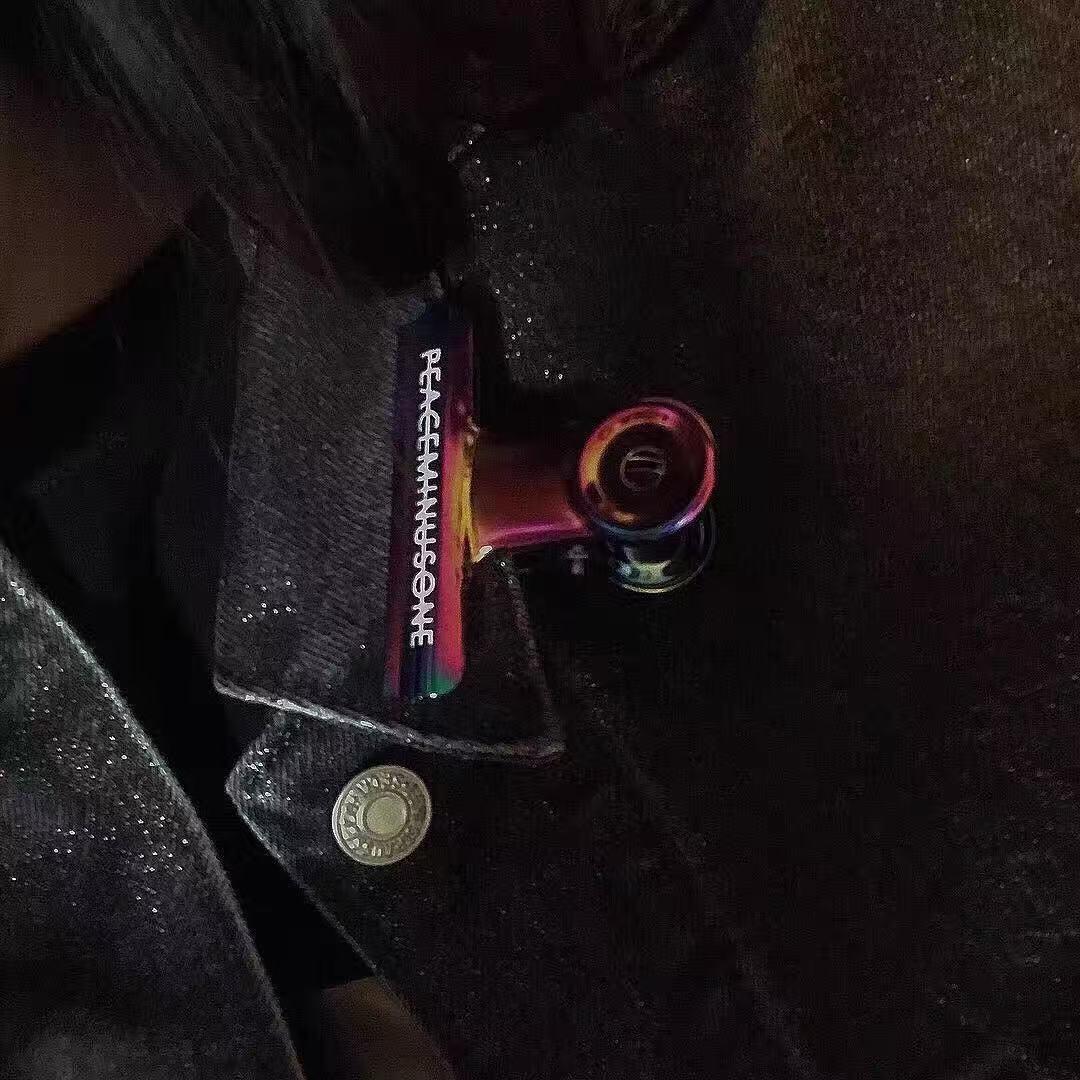 PEACEMINUSONE レインボークリップ 収納袋付き
