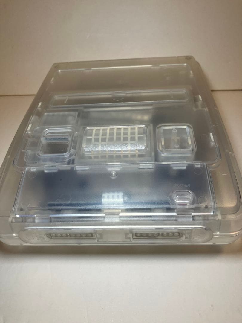 スーパーファミコン 本体 クリアケース スーパーファミコン 本体 クリアケース
