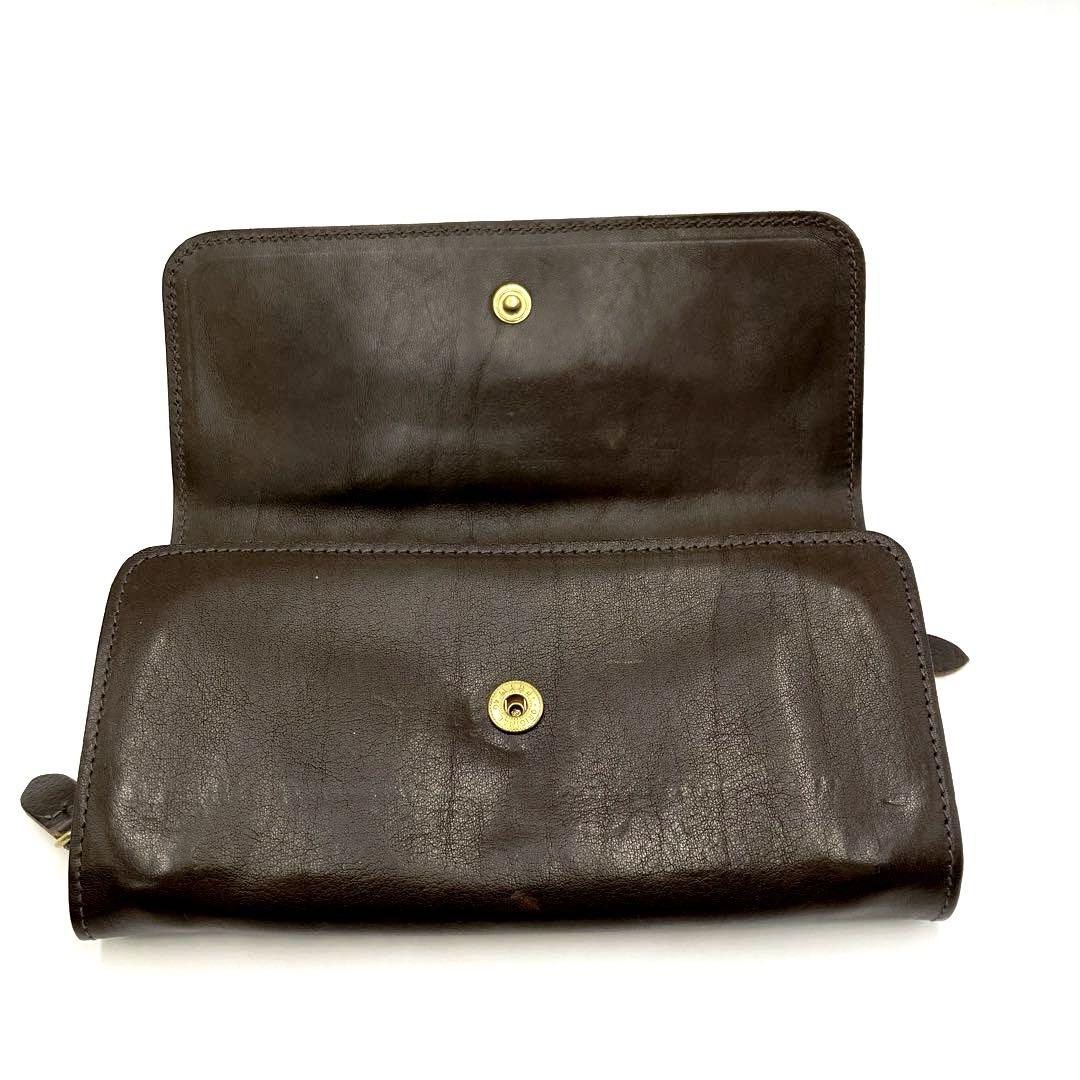 新品　IL BISONTE イル ビゾンテ レザー 財布 長財布 ユニセックス