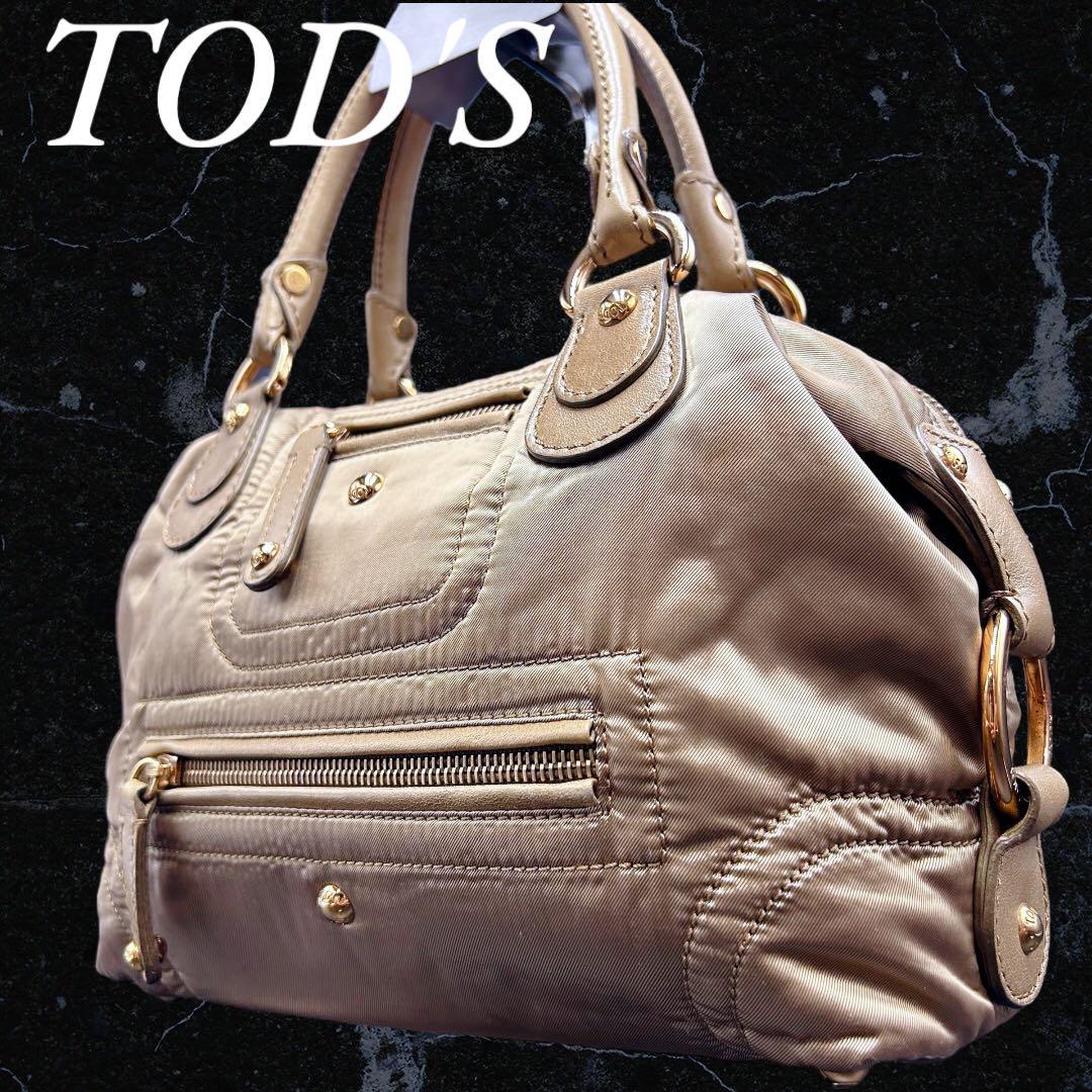 ✨美品✨トッズ TOD'S ハンドバッグ ゴールド archive Y2K