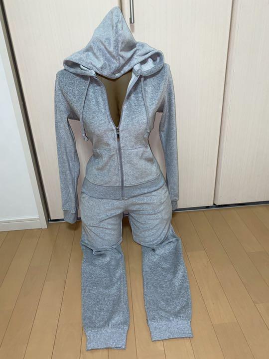 ◎人気ブランドfashionnovaぴったり美ラインベロア上下セットアップ
