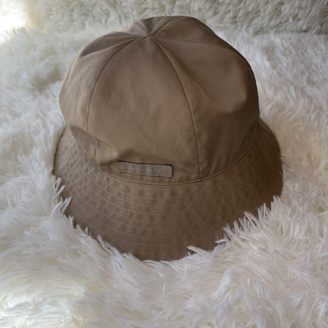BURBERRY LONDON  チェック柄ハット  リバーシブル