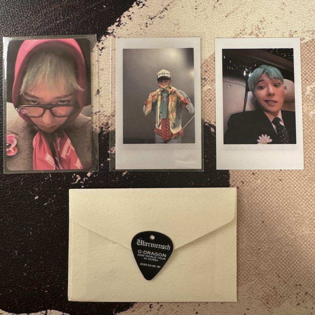 G-DRAGON Übermensch ソウルコMD入場者限定ピックセット