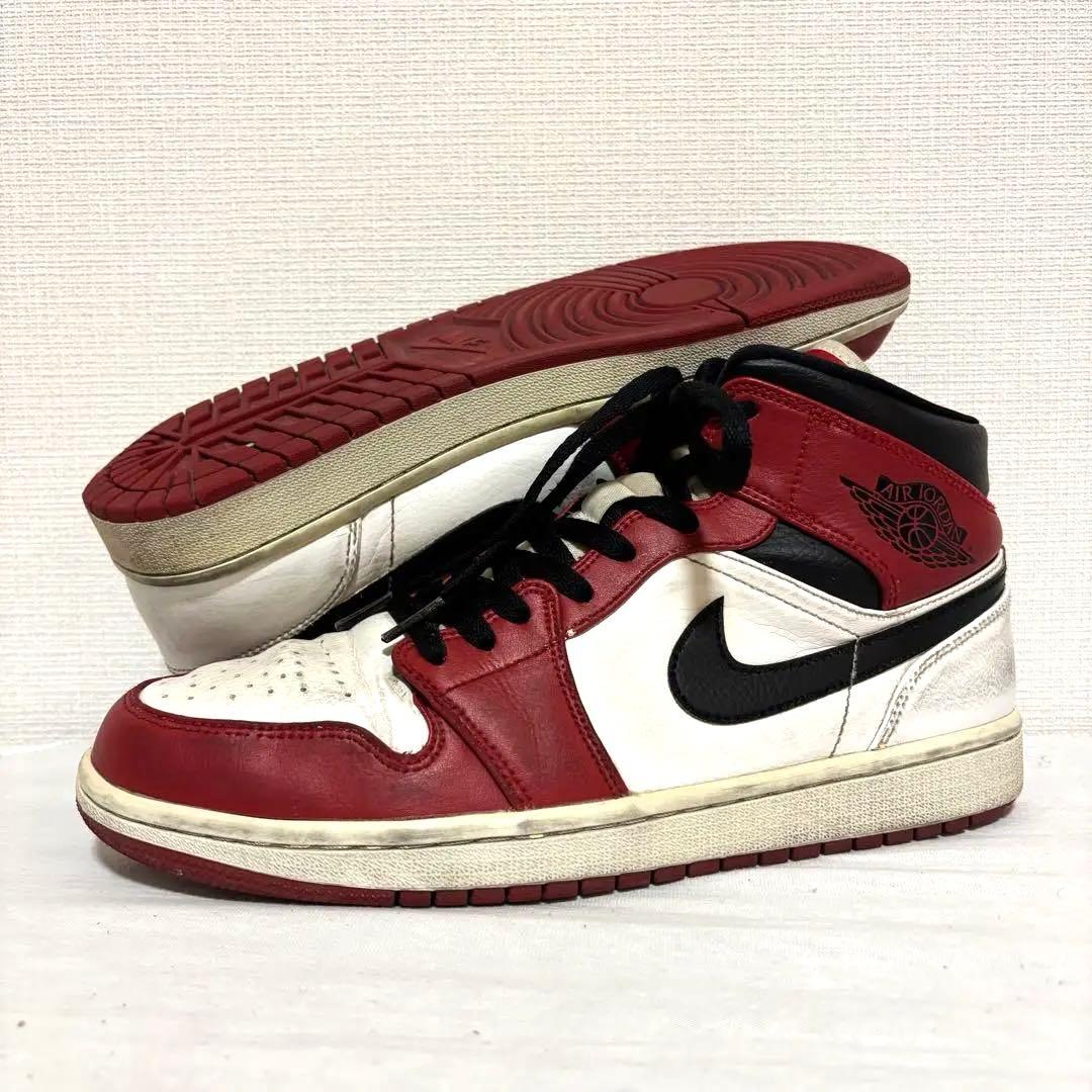 NIKE AIRJORDAN 1 MID CHICAGO 554724-173