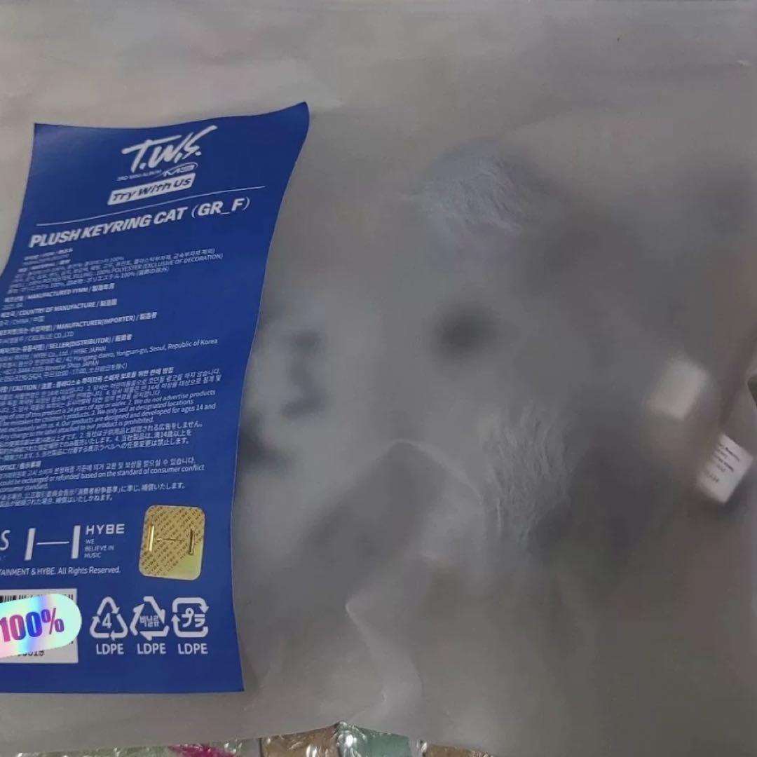 ぬいぐるみ TWS PLUSH KEYRING CAT