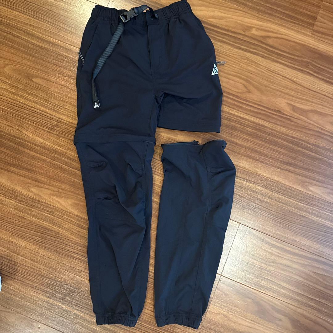 NIKE ACG ナイキ コンバーチブル パンツ ハーフ nike ACG 2way コンバーチブルパンツ ハーフパンツ - メルカリ