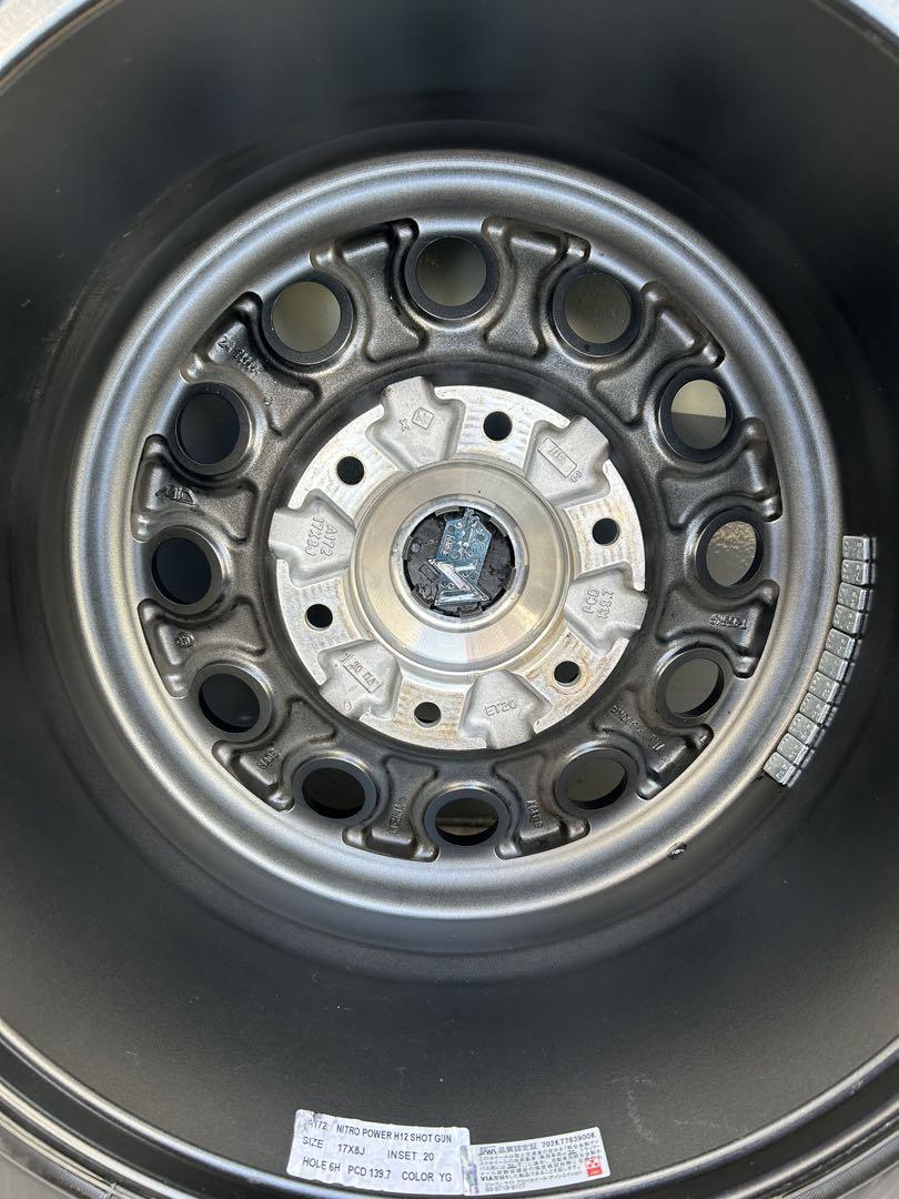 デューラー 265/65R17 ナイトロパワーショットガン　4本セット