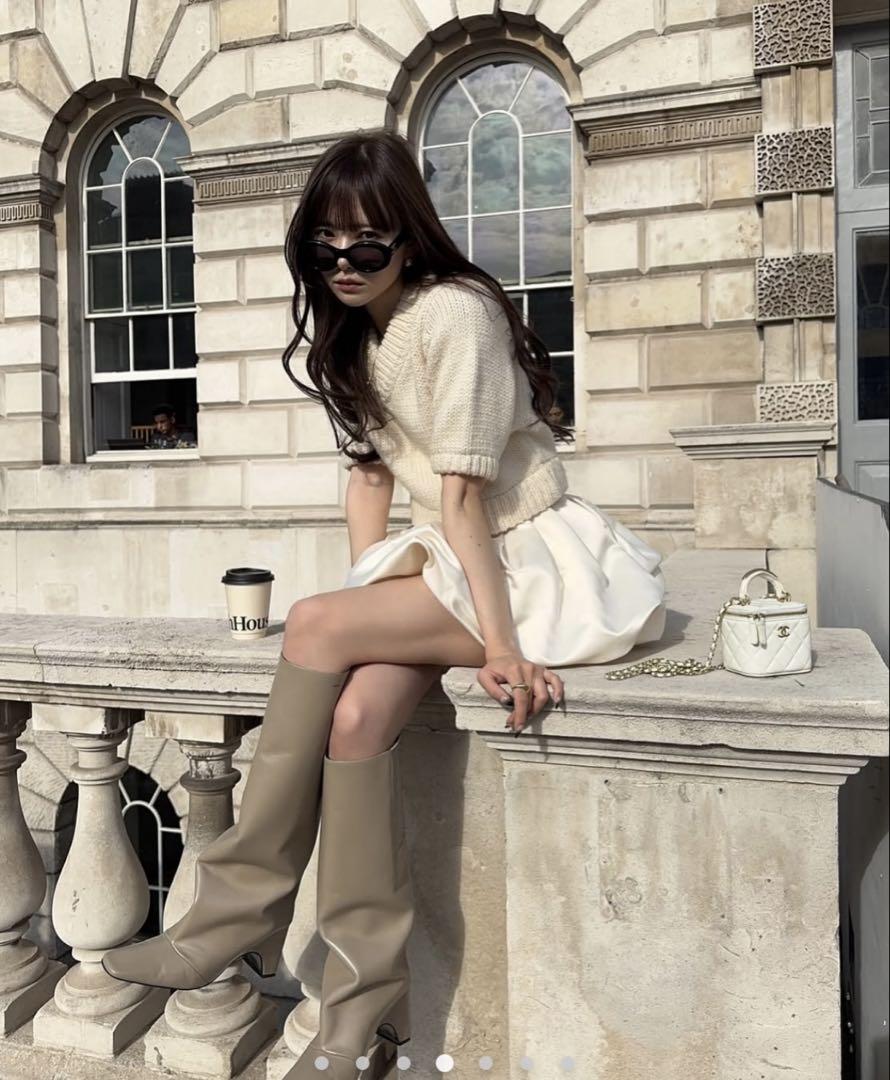 トップス the toe Baklava Crop Knit