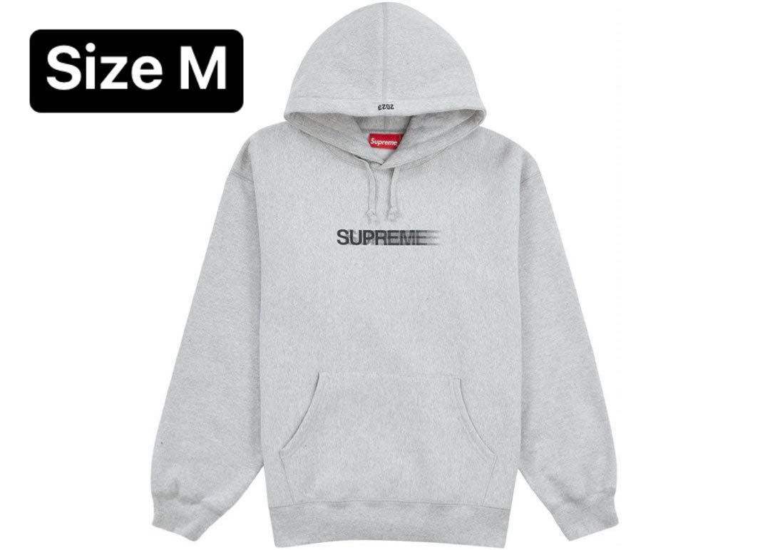 【Supreme】MOTION HOODED★モーション フーデッド Supreme Motion Logo Hooded Heather Grey
