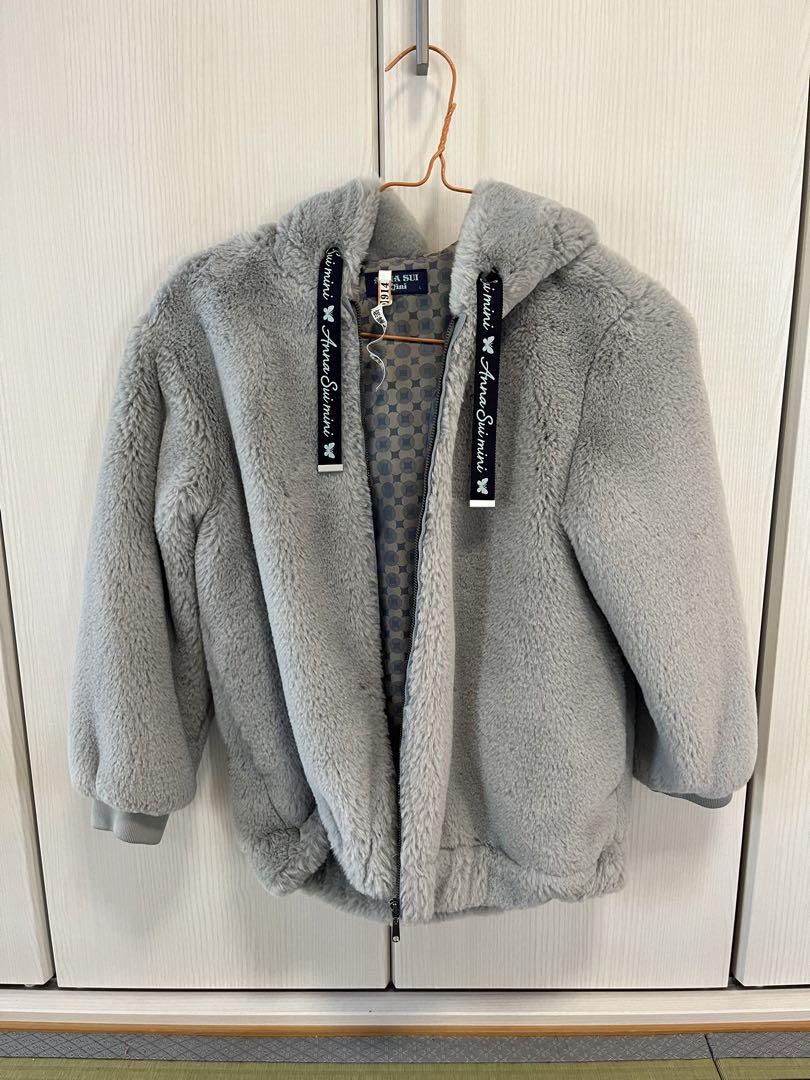 ANNA SUI MINI 猫耳ファージャケット130〜140サイズ