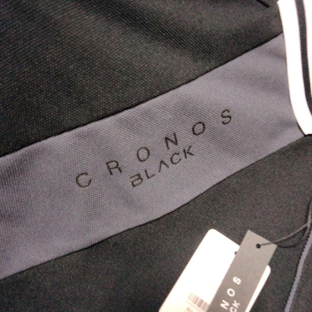 CRONOS ブラック ポロシャツ M