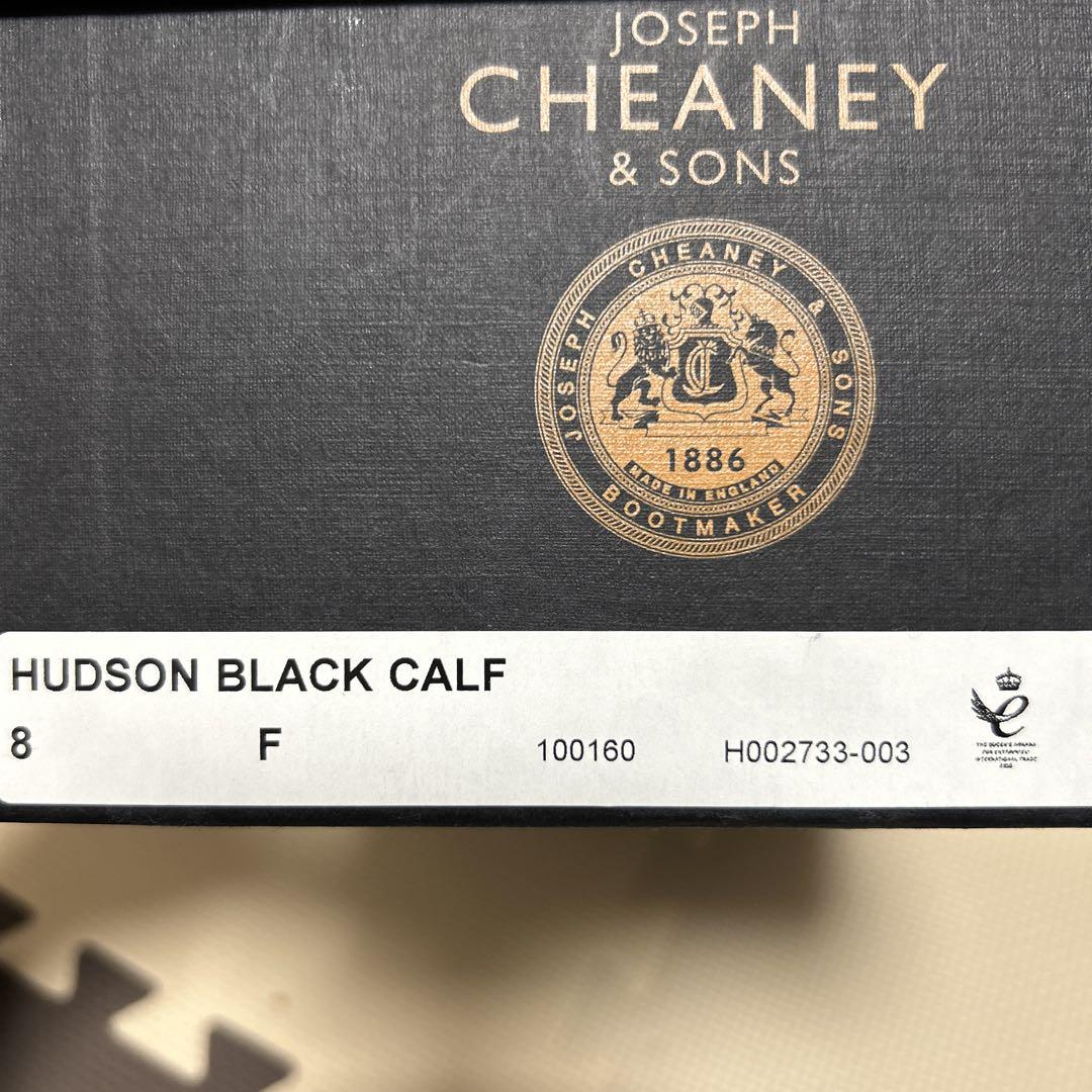 JOSEPH CHEANEY & SONS ハドソン黒ローファー