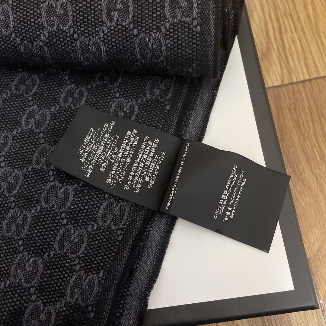 GUCCI マフラー 黒 チェック柄 ウールシルク 楽天市場】gucci マフラー リバーシブルの通販