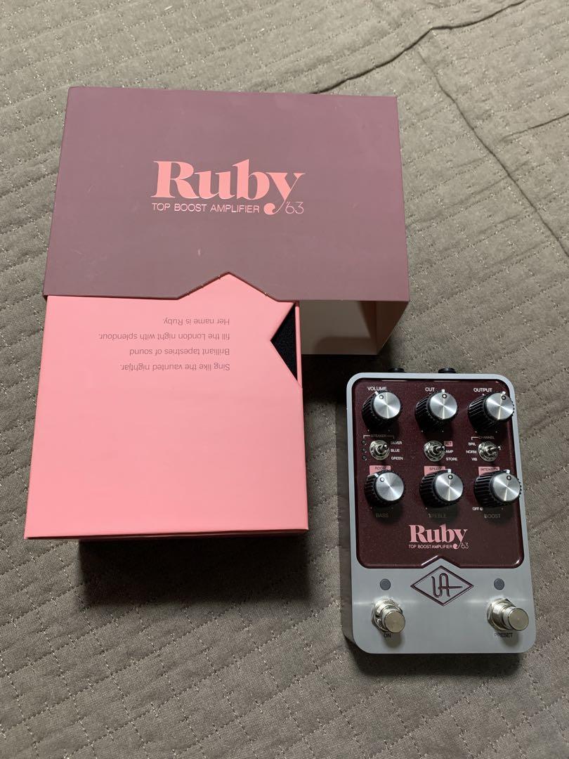 【美品】UAFX Ruby '63 TOP BOOST AMPLIFIER