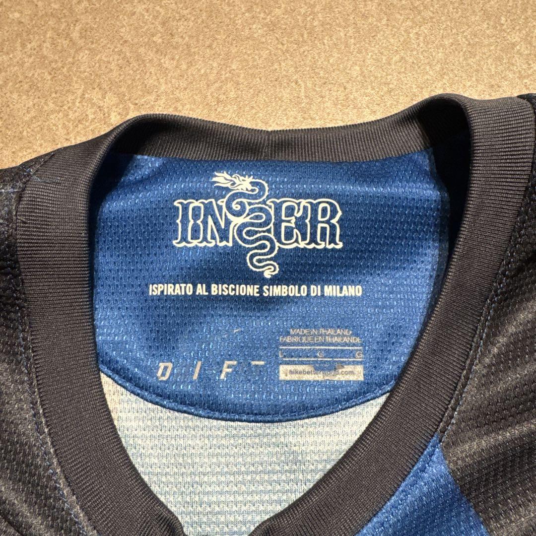 Nike Inter インテル　ユニフォーム　ゲームシャツ　サッカー　長友