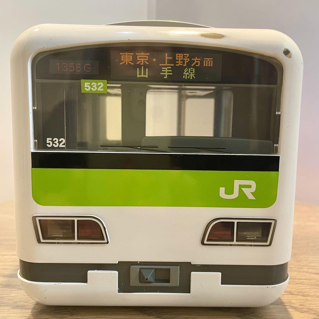 動作確認済み】電車銀行 山手線 駅メロ 発車ベル 貯金箱 E231