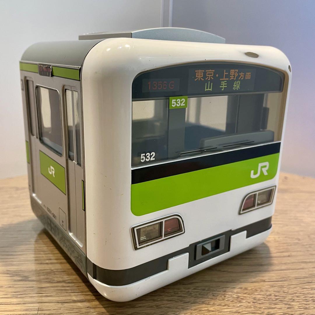 【動作確認済み】電車銀行 山手線 駅メロ 発車ベル 貯金箱 E231