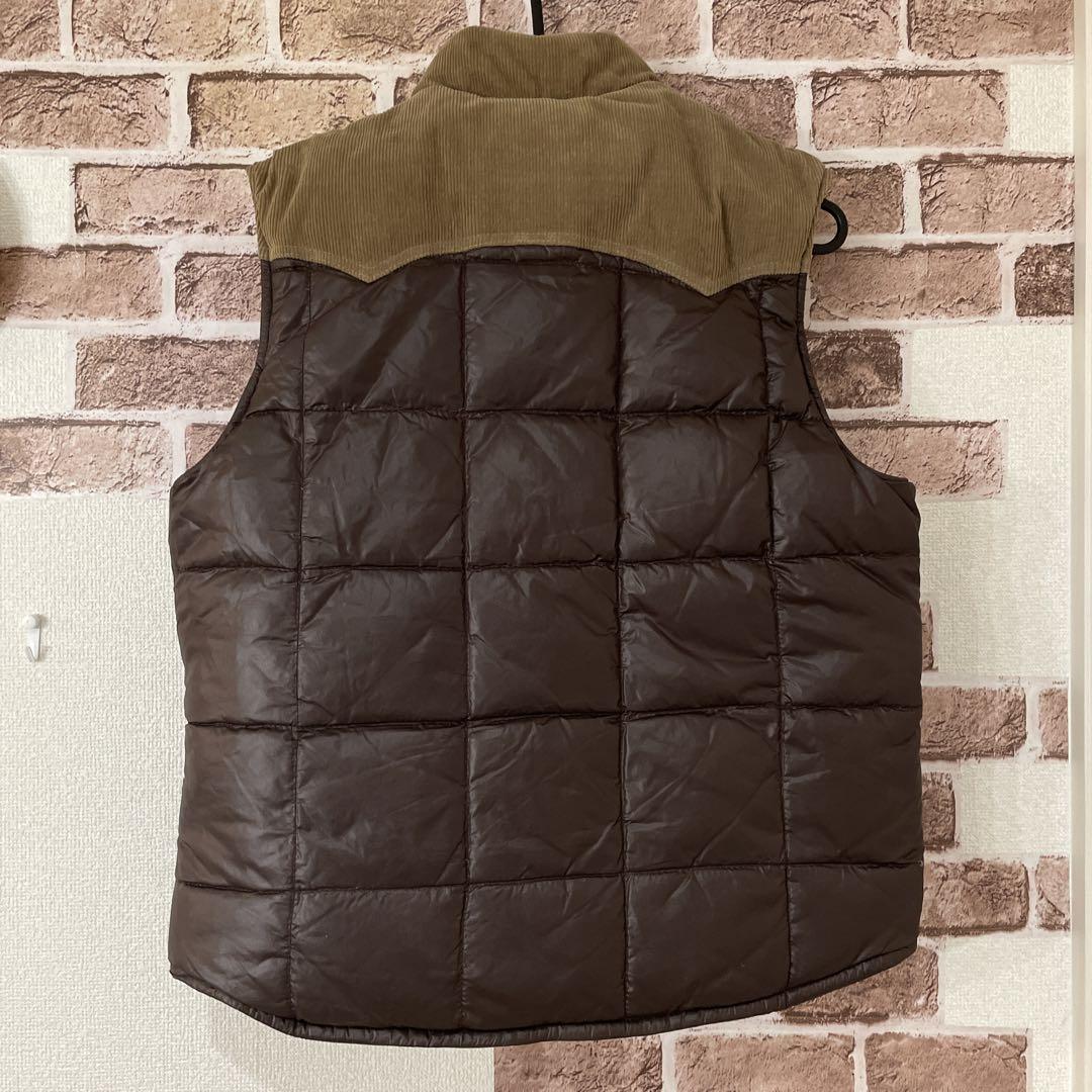 Schott ブラウン ダウンベスト