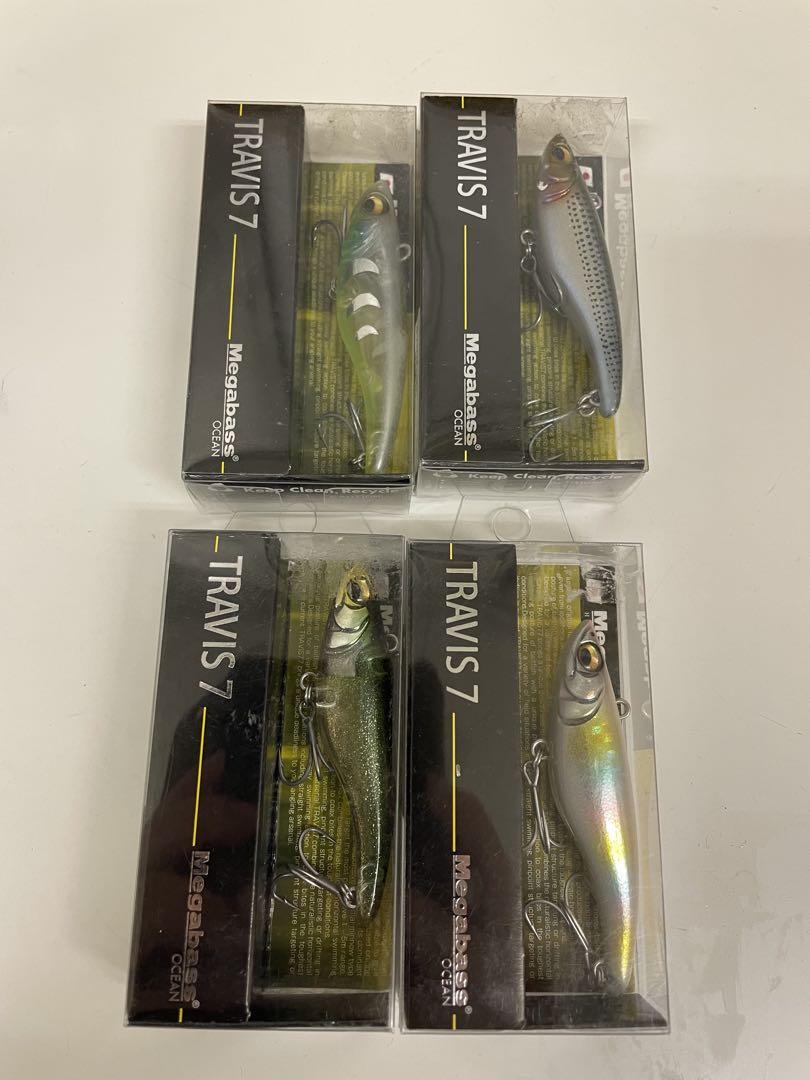 メガバス　トラビス7 4セット　ルアーセット　シンキングペンシル　ミノールアー・フライ