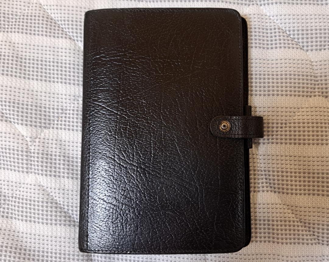 【貴重】Filofax ヴィンテージ システム手帳 バイブルサイズ