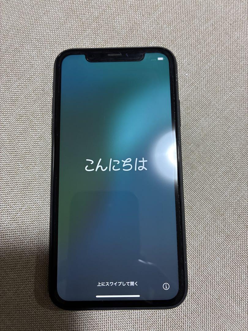 Apple iPhone ＸＲ128GB 本体　SIMフリー　最大容量81%