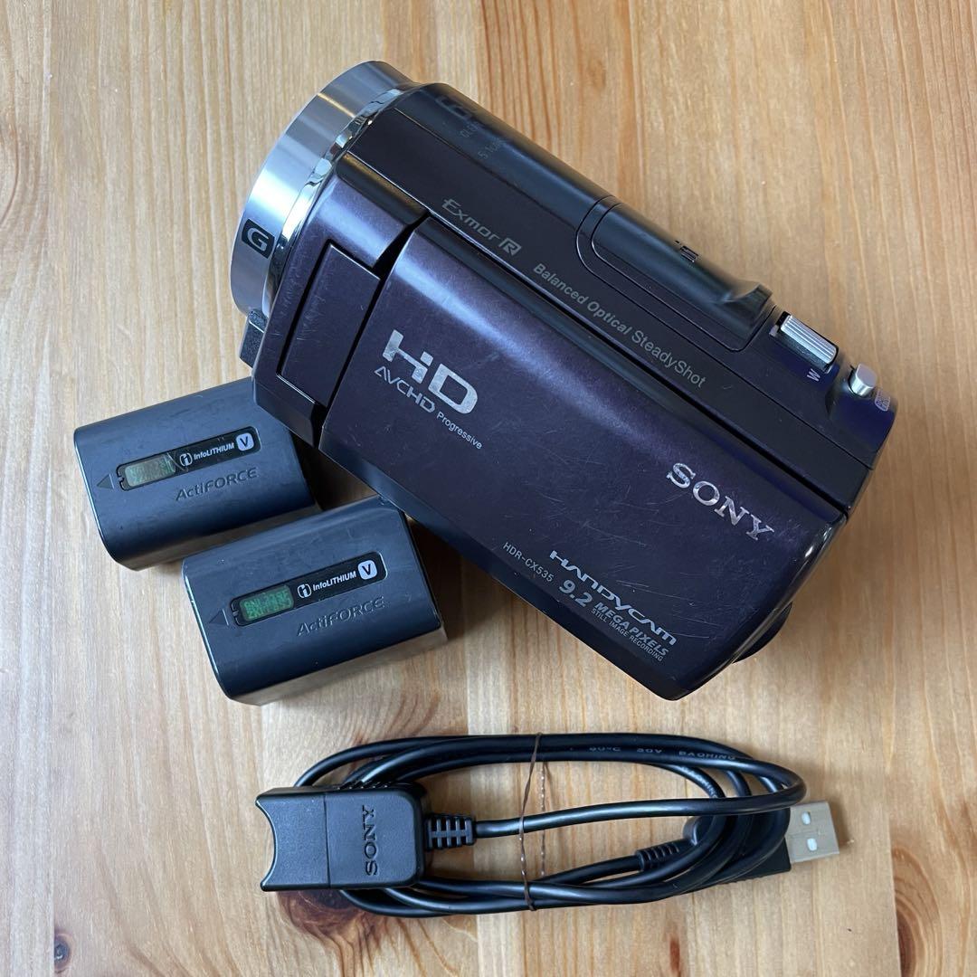 Amazon | SONY HDビデオカメラ Handycam CX270V ボルドー