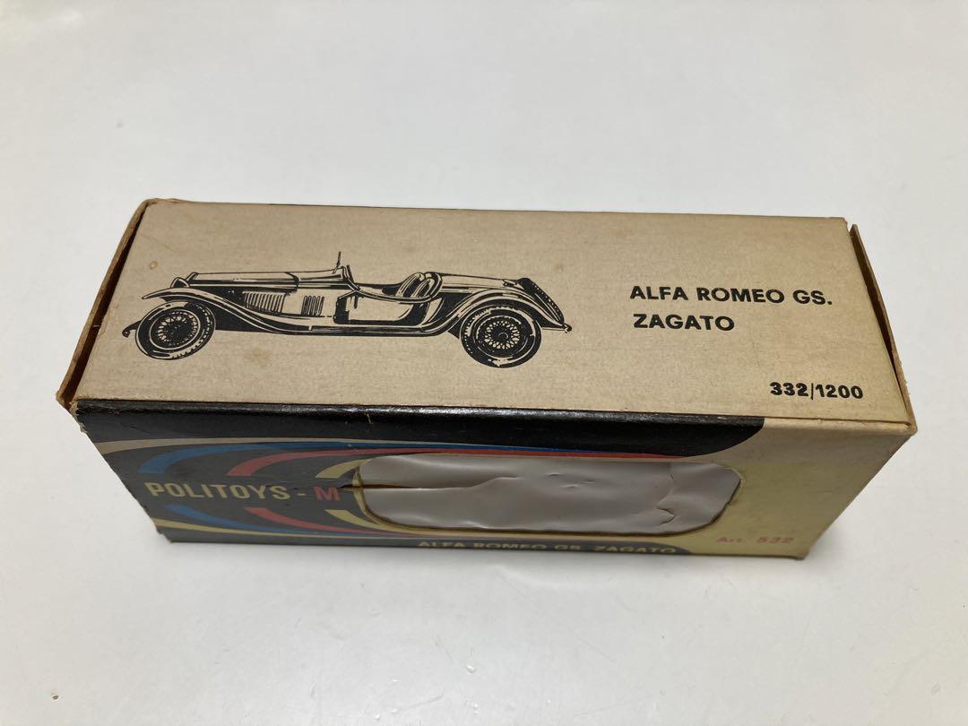 【KAZ様専用】 POLITOYS アルファロメオ イタリア ミニカー 希少
