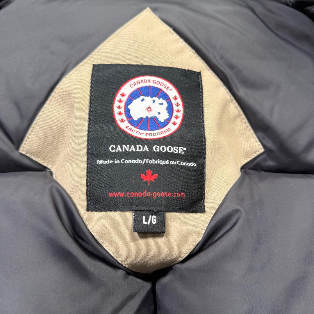 カナダグース 4567JM ダウンジャケット Lサイズ ベージュ カナダグース 4567JM ダウンジャケット Lサイズ ベージュ