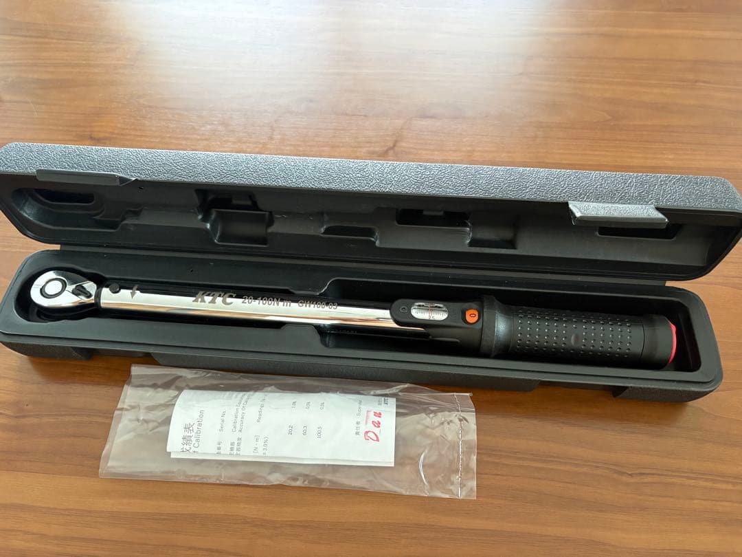 京都機械工具(KTC) 9.5sq.プレセット型 トルクレンチGW100-03