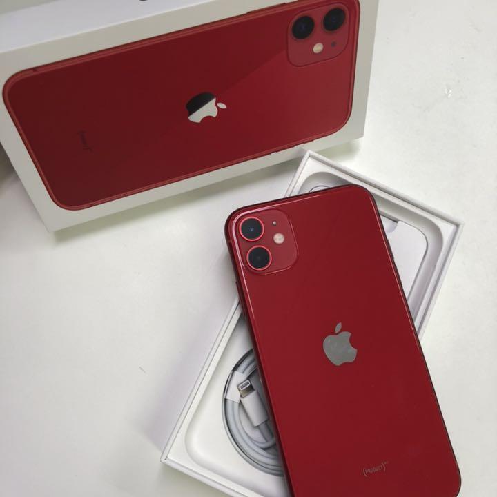 ‼️新品未使用‼️iPhone11 Red 64GB SiM Free