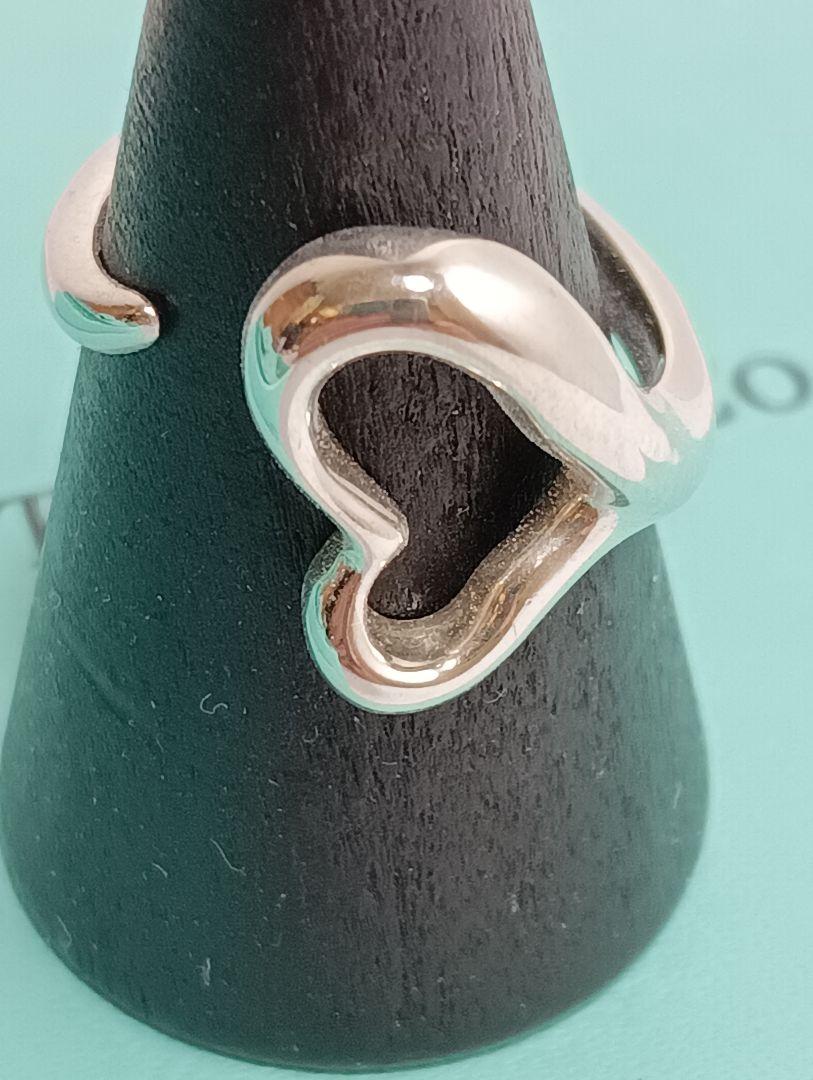 Tiffany　ティファニー　オープンハート　リング