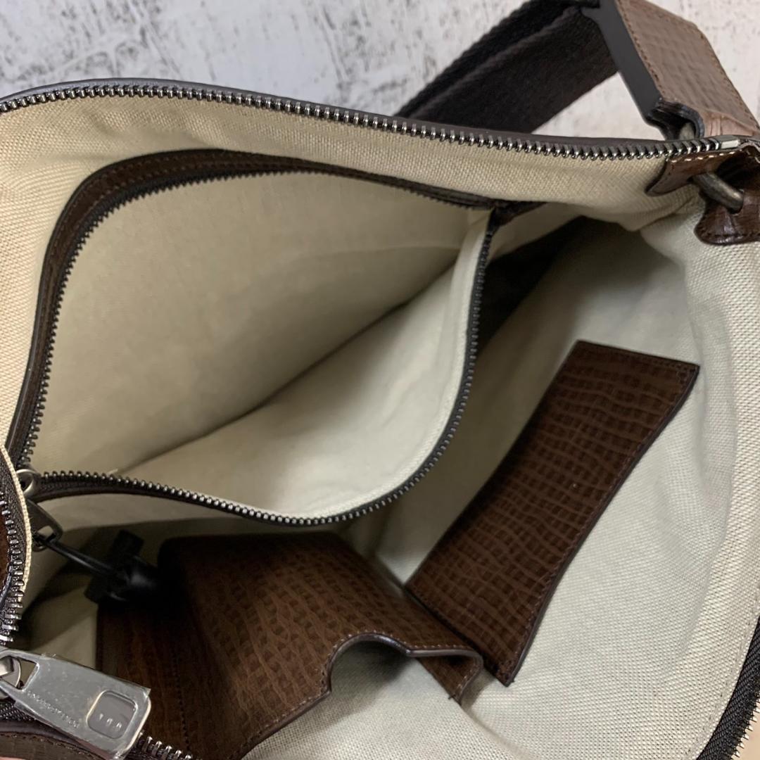 未使用 ドルチェ&ガッバーナ メッセンジャー 2way ショルダー バック 革