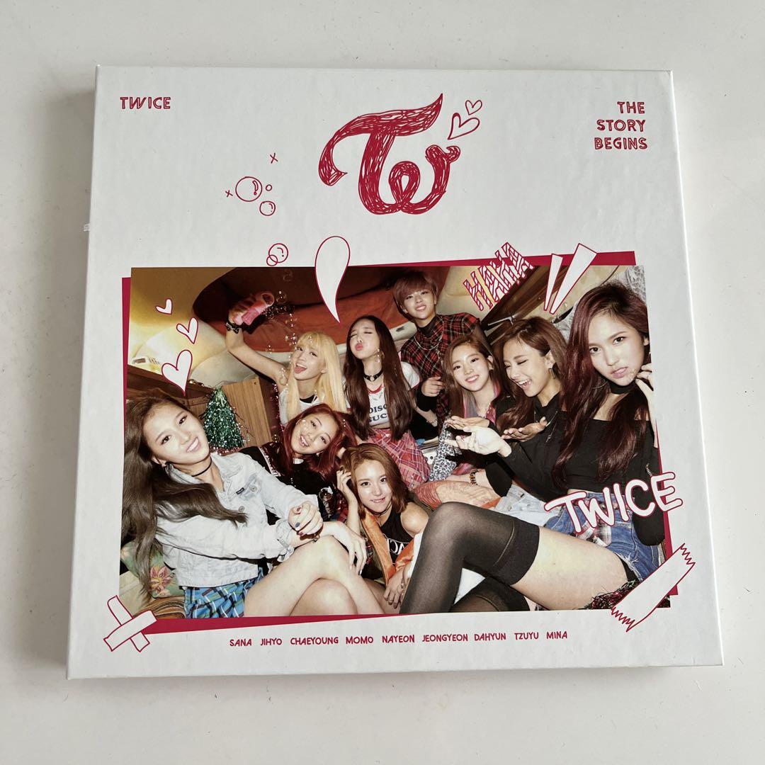 冬バーゲン☆】 TWICE直筆サイン アルバム】 BEGINS STORY THE