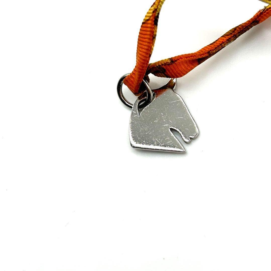 エルメス　HERMES　ネックレス　トゥールビヨン　ホースチャーム　付属品付き
