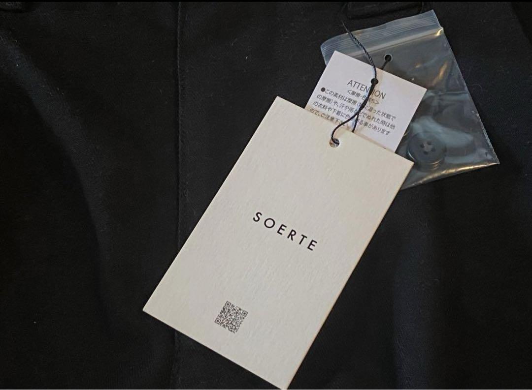 soerte 2tuck wide Half pants ブラック サイズ3
