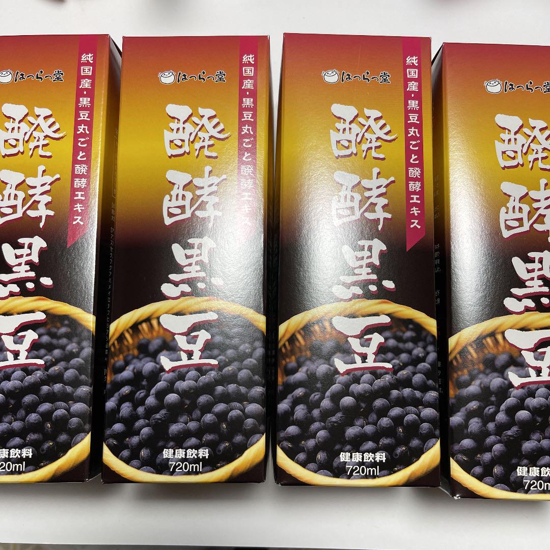 登場! 醗酵黒豆 720ml×4本セット - 飲料/酒 登場! 醗酵黒豆 720ml×4本セット - 飲料/酒