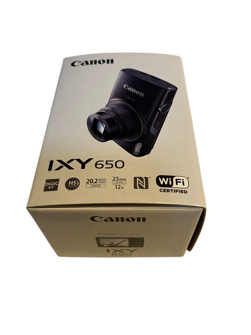 Canon IXY 650 ほぼ未使用品　シルバー　箱説明書揃い
