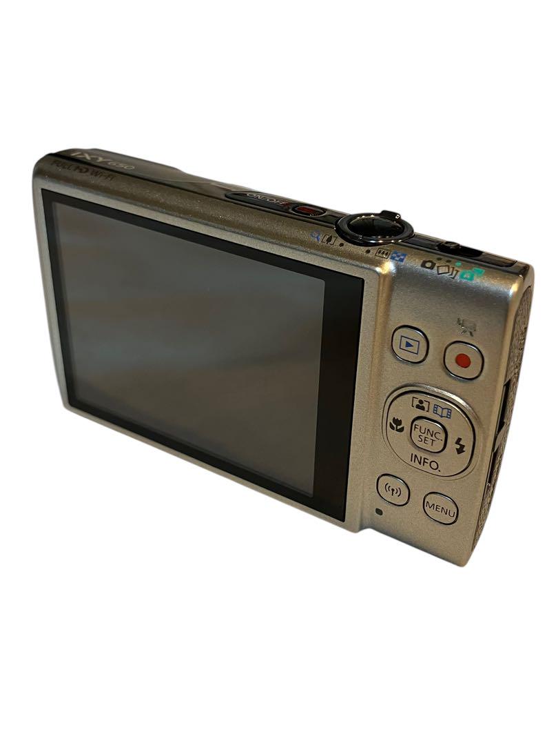 Canon IXY 650 ほぼ未使用品　シルバー　箱説明書揃い